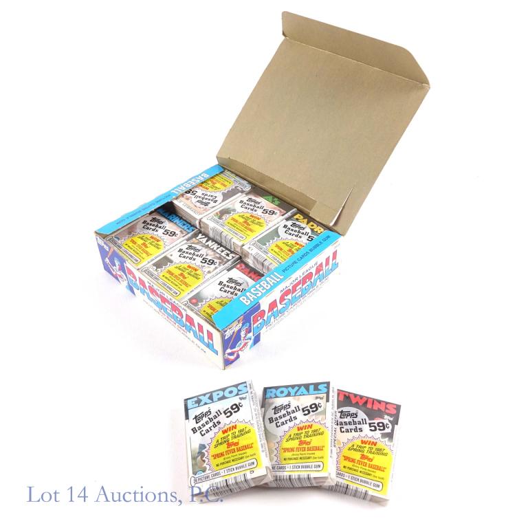 1986 Topps Baseball Card 24 Count Box (Sealed) (1 of 7)