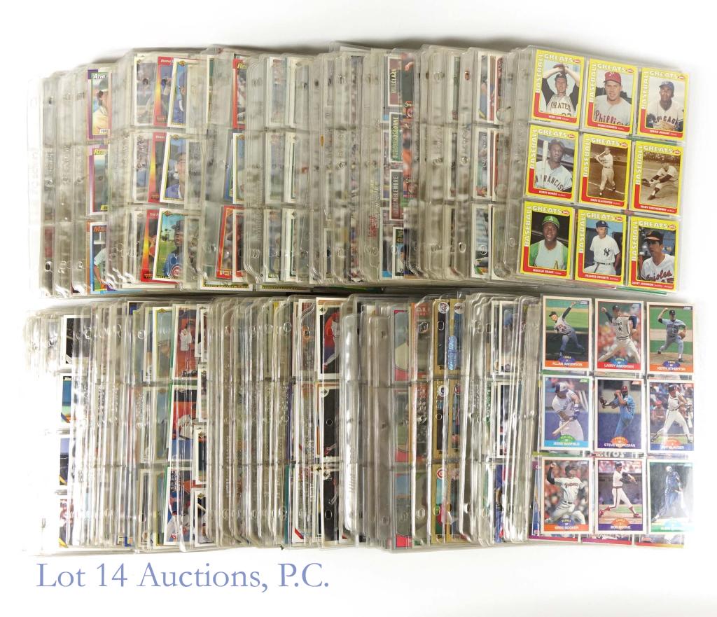 1990s Topps Fleer Donruss Baseball Cards (1000s) (1 of 5)