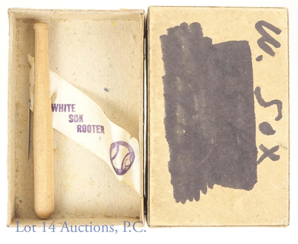 1906 White Sox Rooter Bat - Pin (1 of 7)