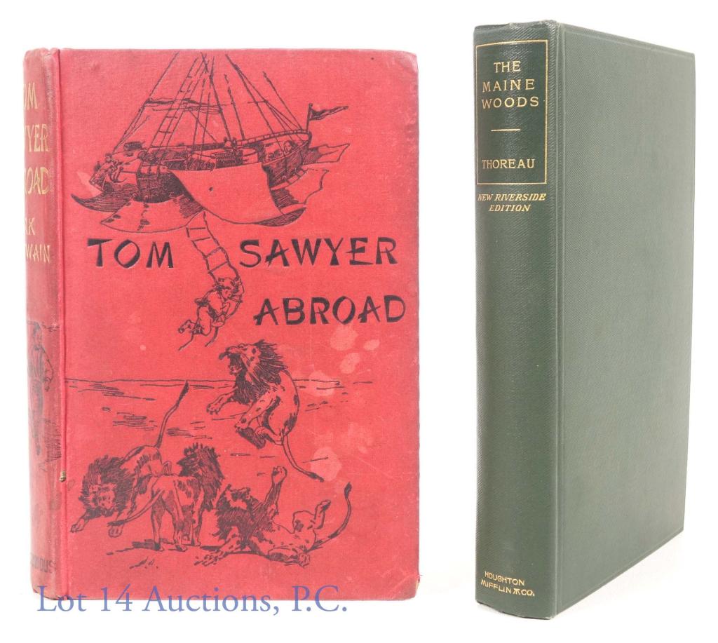 Henry D. Thoreau, "The Maine Woods" & "Tom Sawyer (1 of 11)
