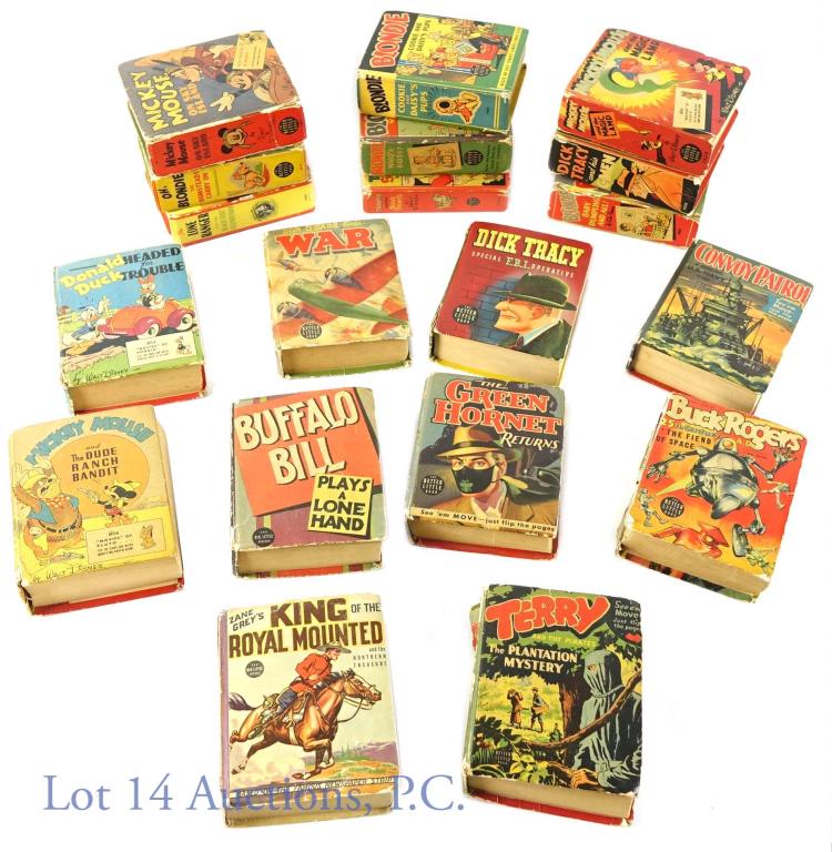 30s-40s Big Little Books Lot (19) w/ Green Hornet (1 of 8)
