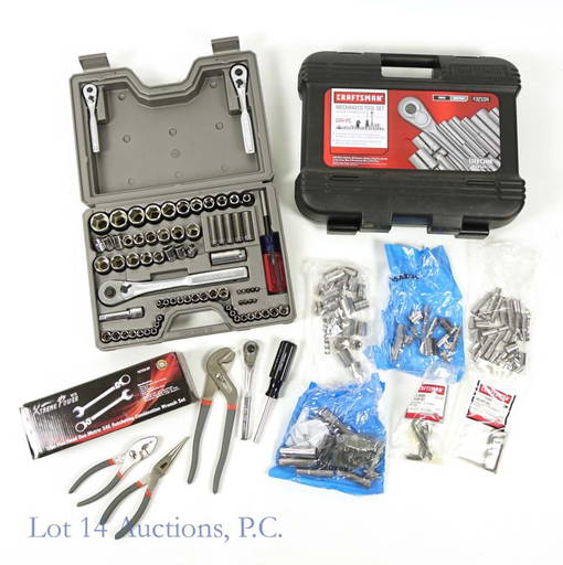 Craftsman Tool Sets (2) & Assorted Ridgid Pliers (0296) on Dec 29