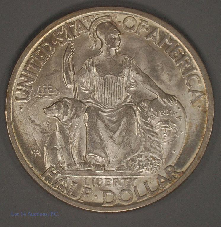 1936-d San Diego Half Dollar (Commemorative) (1 of 4)