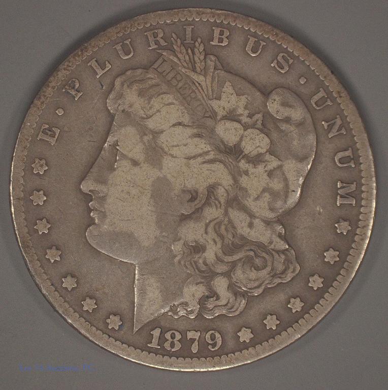 1879-cc Morgan Silver Dollar (Semi-Key Date) (1 of 5)