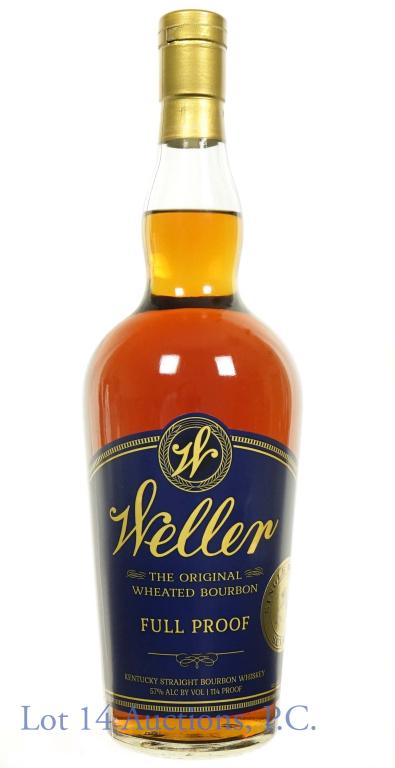 Weller Full Proof Bourbon Liquor Planet Store Pick: *** IF YOU MAY NEED SHIPPING, PLEASE CALL US BEFORE BIDDING ON BOTTLES! 847-625-0555. *** Weller Kentucky straight wheated bourbon whiskey. Full proof (114 proof). 750 ml. Buffalo Trace Distillery. Li