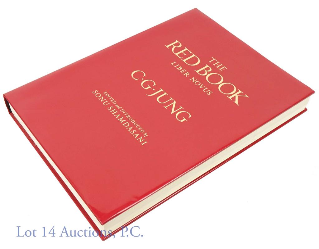 The Red Book Liber Novus (Philemon) by C. G. Jung: The Red Book; Liber Novus by C. G. Jung. Philemon First Edition. Edited by Sonu Shamdasani and published by W. W. Norton and Company. Large red hardcover with dust jacket printed in 2009. An illuminat