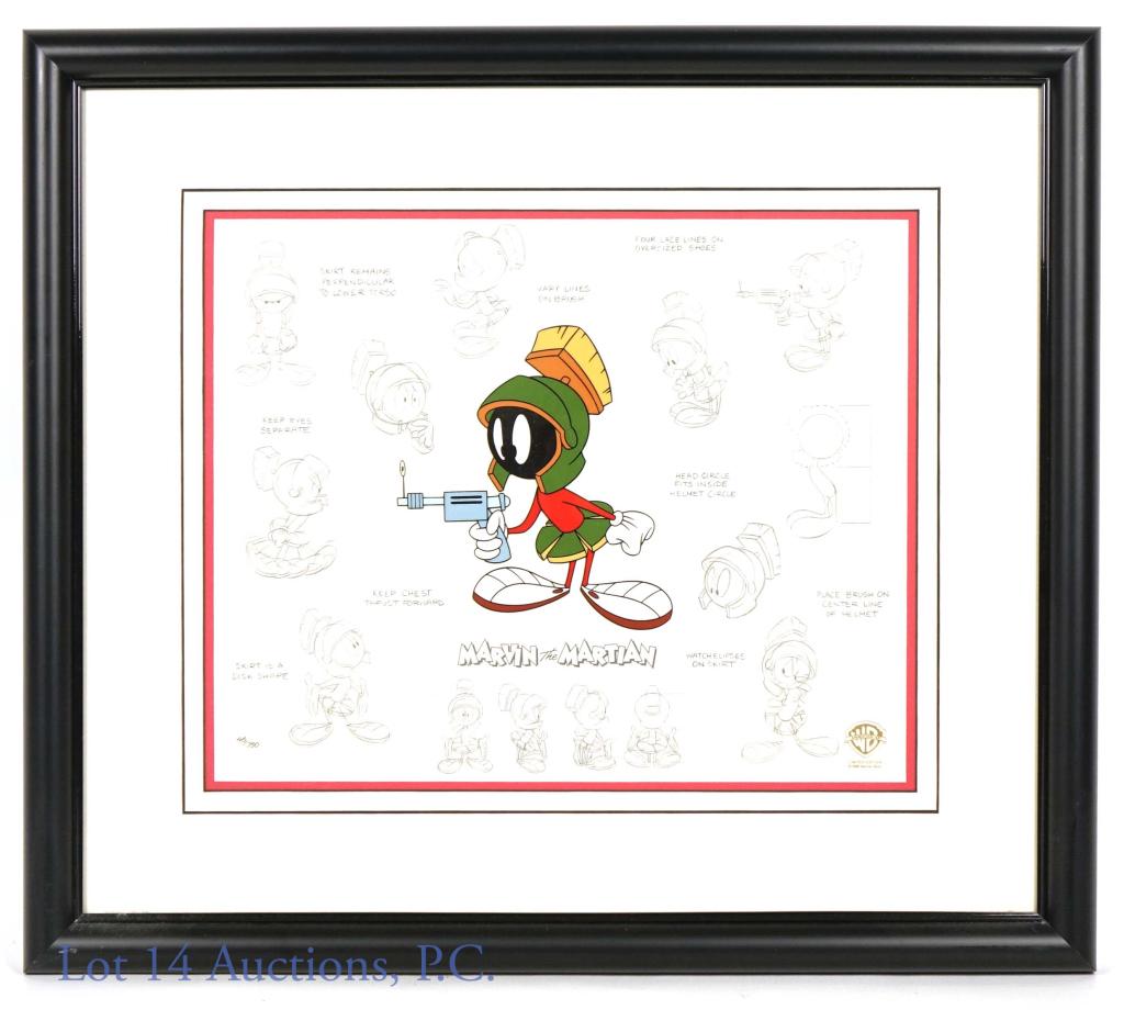 Warner Bros. Marvin the Martian Ltd. Model Sheet (1 of 8)