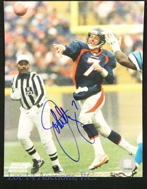 John Elway Signed 8x10 Photo (NO COA) (1 of 3)