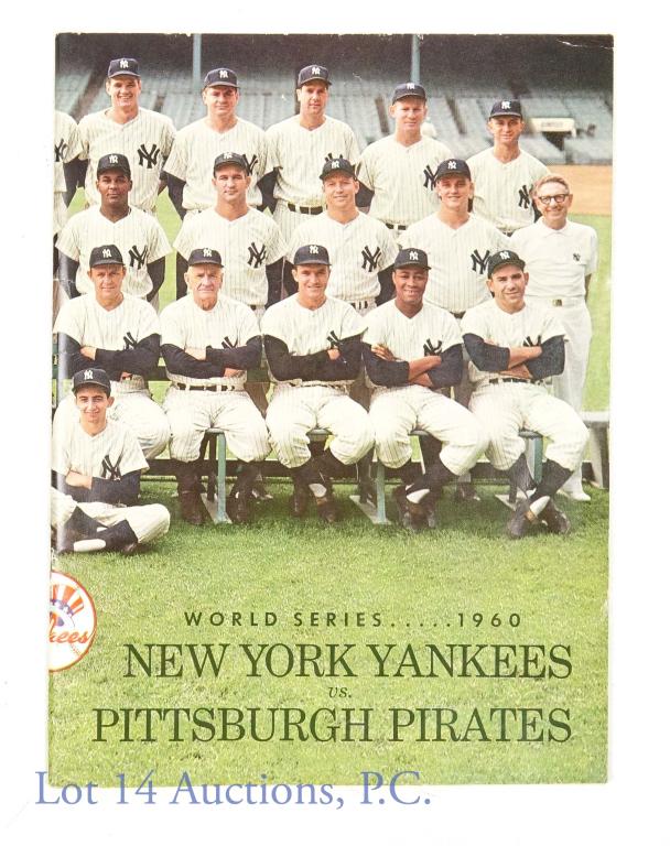 1960 World Series Program (Yankees & Pirates) (1 of 7)
