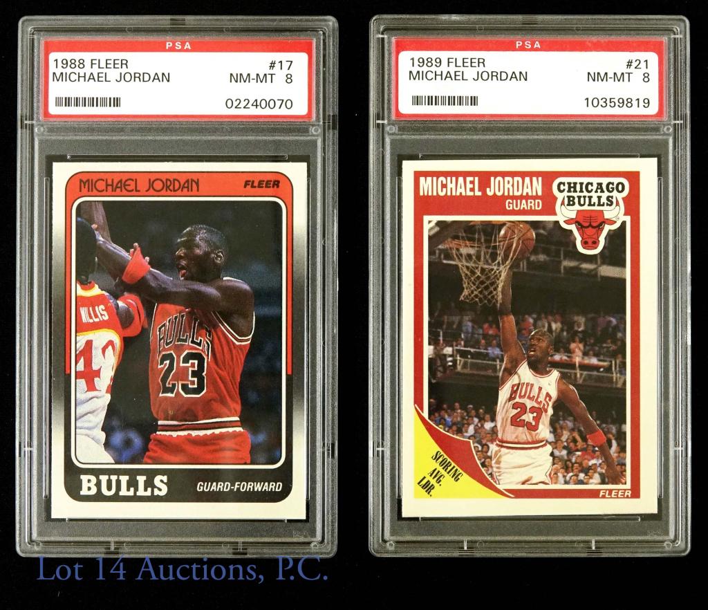 89 fleer hot sale michael jordan