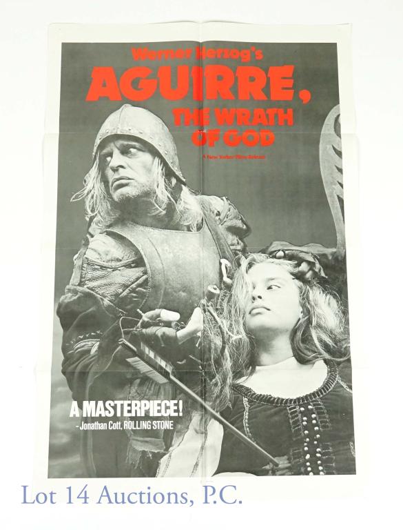 Werner Herzog Aguirre The Wrath Of God Film Poster (1 of 2)
