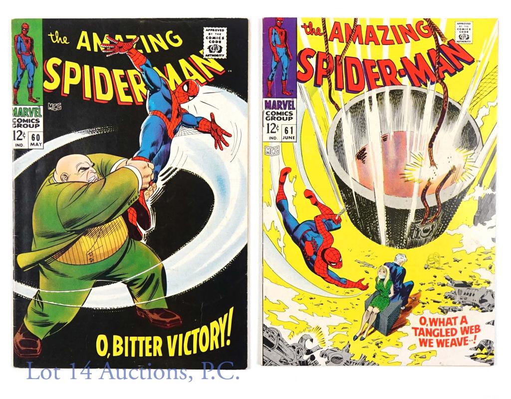 Marvel Comics The Amazing Spider-Man #60 #61 (1 of 7)