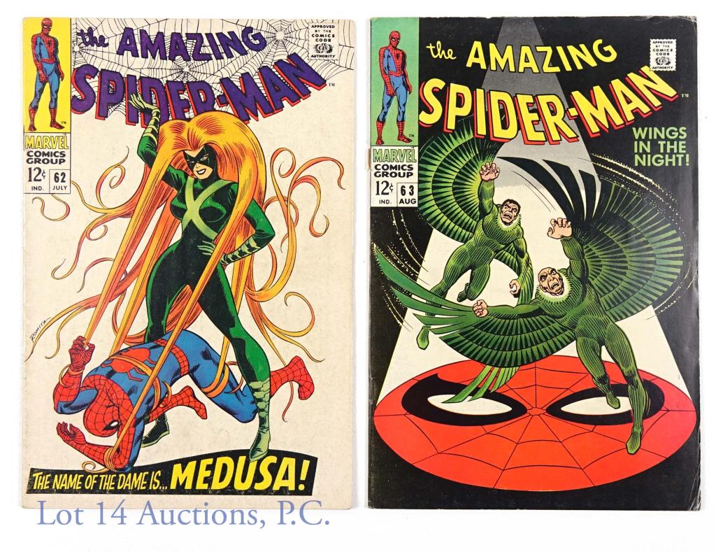 Marvel Comics The Amazing Spider-Man #62 #63 (1 of 8)