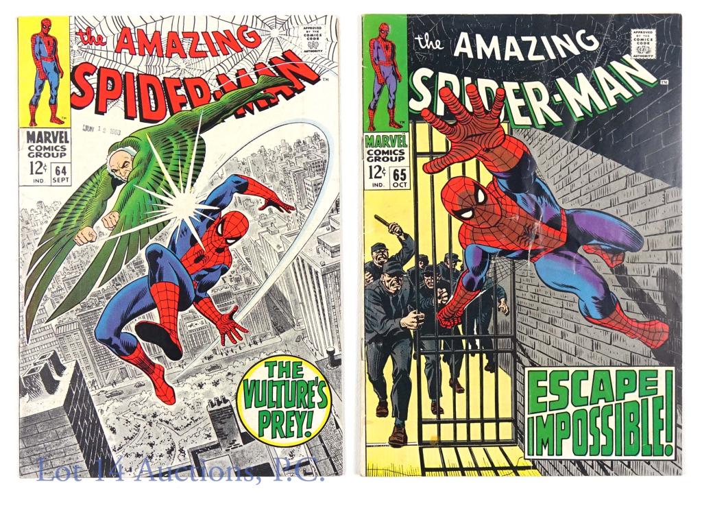 Marvel Comics The Amazing Spider-Man #64 #65 (1 of 7)