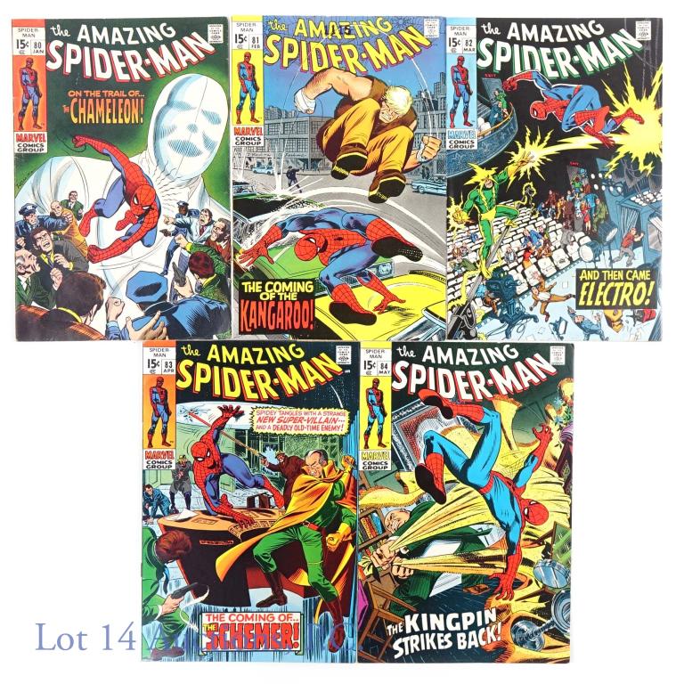 Marvel Comics The Amazing Spider-Man #80-84 (5) (1 of 11)