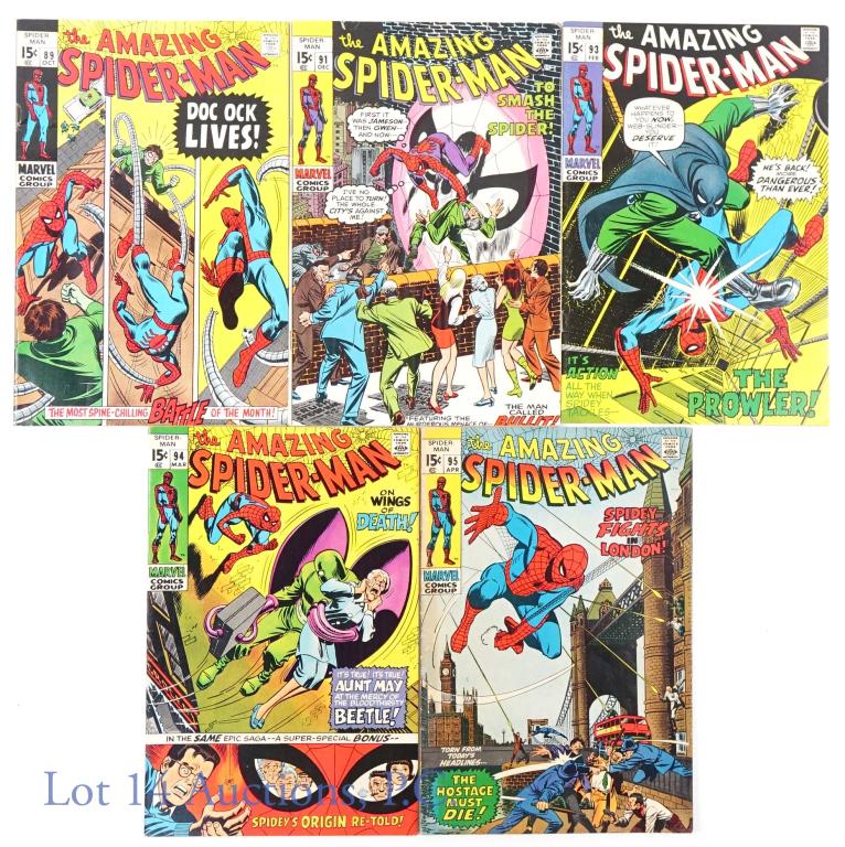 Marvel Comics The Amazing Spider-Man (1970-71) (5) (1 of 12)