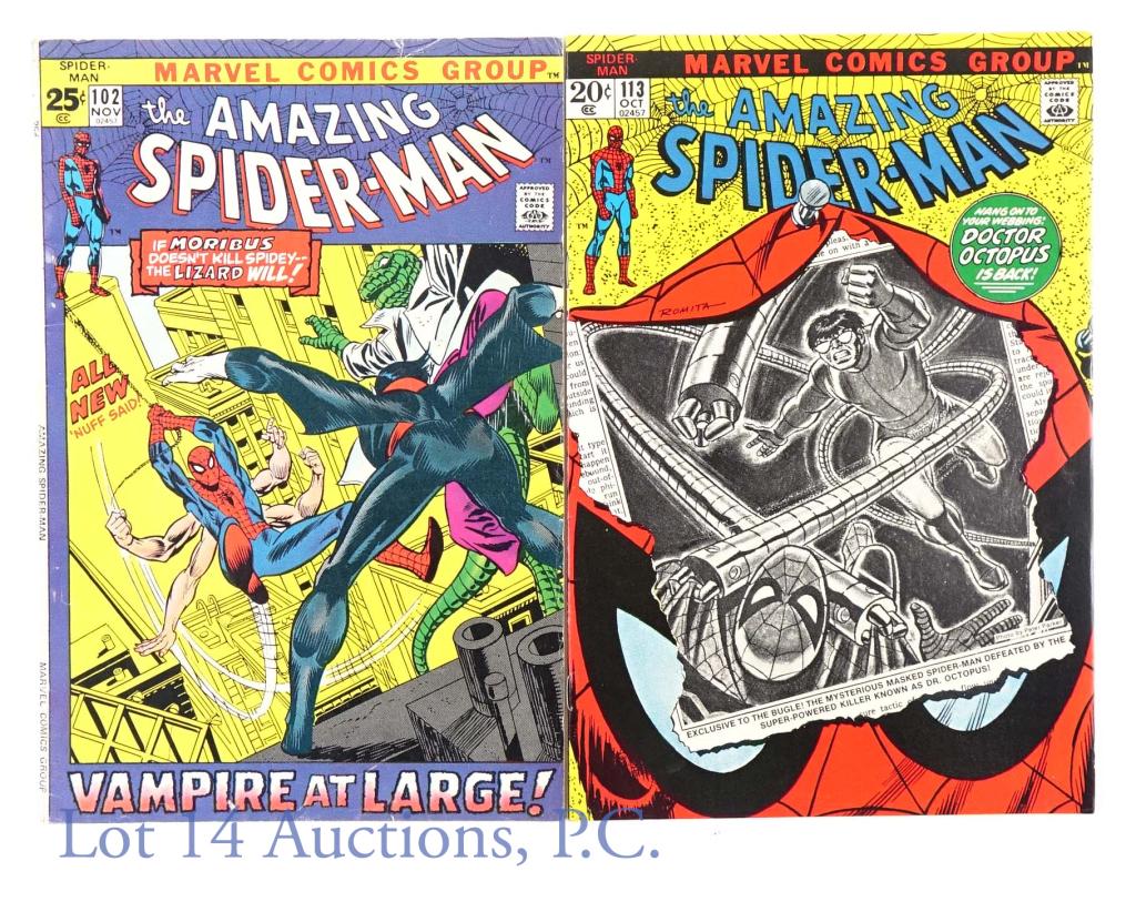 Marvel Comics The Amazing Spider-Man #102 #113 (1 of 8)