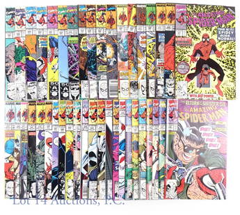 Marvel Comics The Amazing Spider-Man #318-358 (41): Marvel Comics The Amazing Spider-Man #318 #319 #320 #321 #322 #323 #324 #325 #326 #327 #328 #329 #330 #331 #332 #333 #334 #335 #336 #337 #338 #339 #340 #341 #342 #343 #344 #345 #346 #347 #348 #349 #35