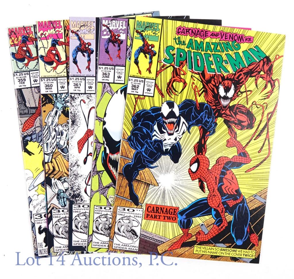 Marvel Comics The Amazing Spider-Man #359-363 (5) (1 of 10)
