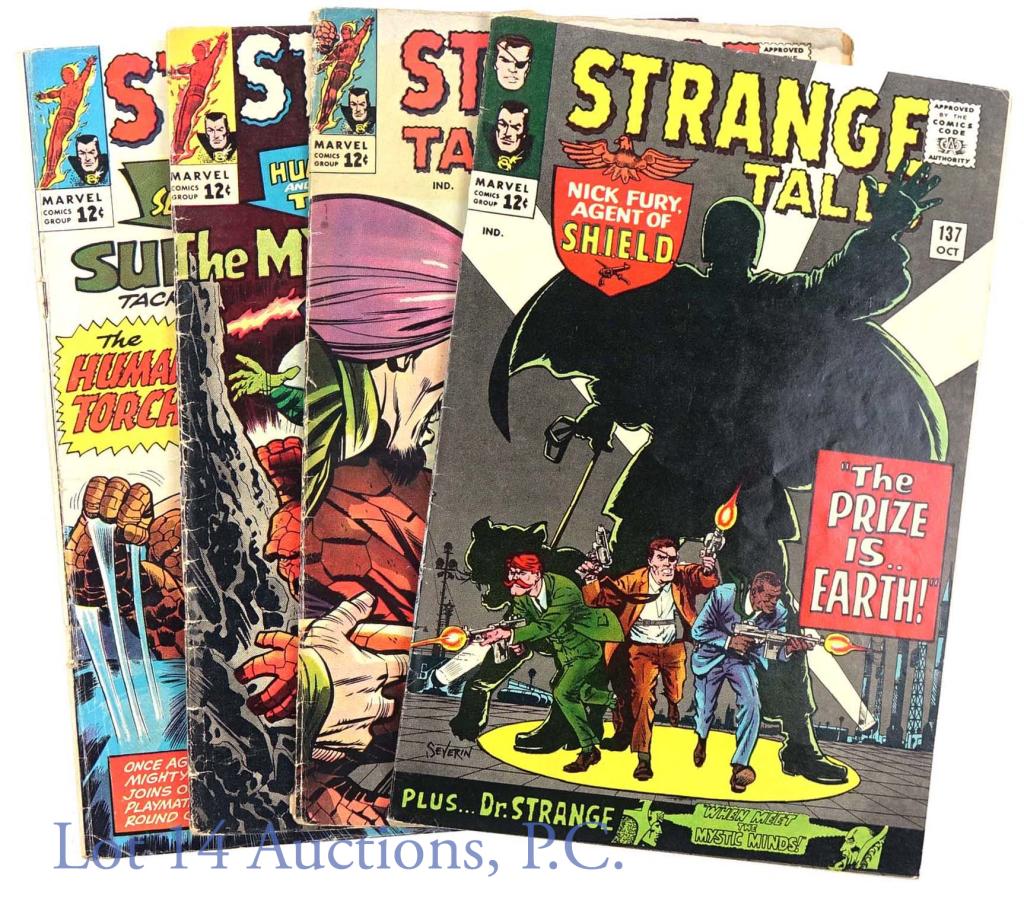 Marvel Comics Strange Tales #125 #127 #129 #137 (1 of 10)