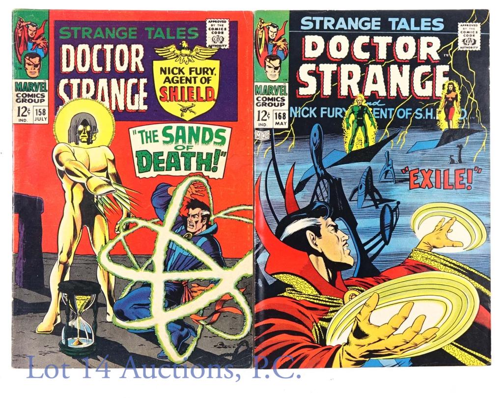 Marvel Comics Strange Tales #158 #168 (1967-1968) (1 of 9)