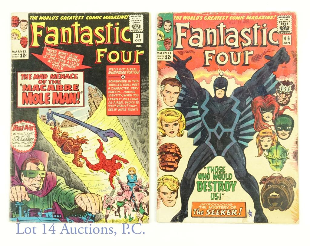 Marvel Comics Fantastic Four #31 #46 (1964-1966) (1 of 11)
