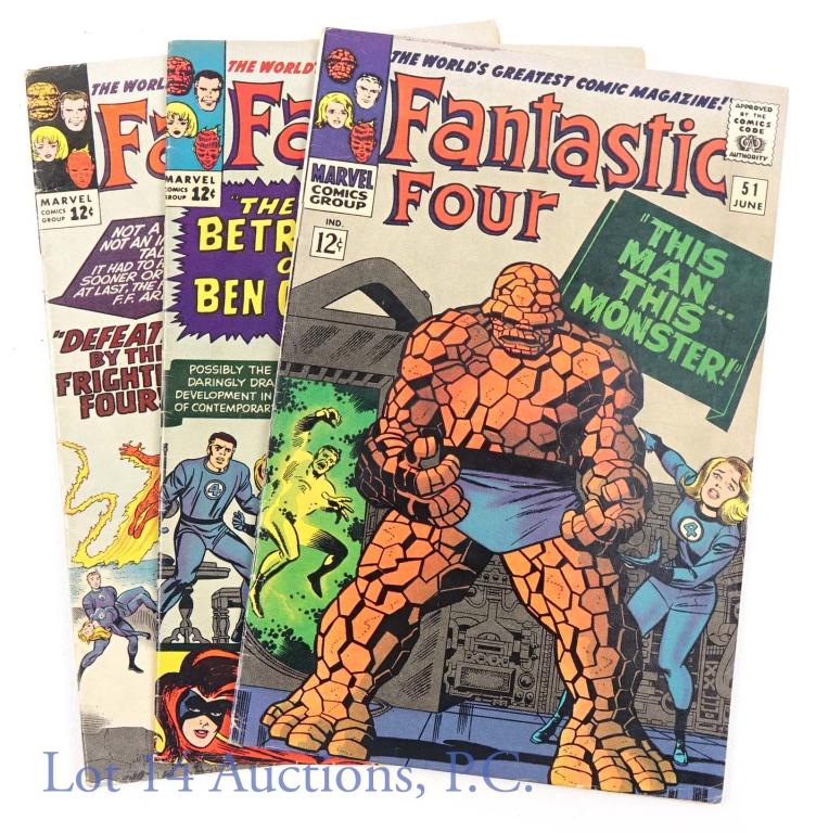 Marvel Comics Fantastic Four #38 #41 #51 (1 of 10)