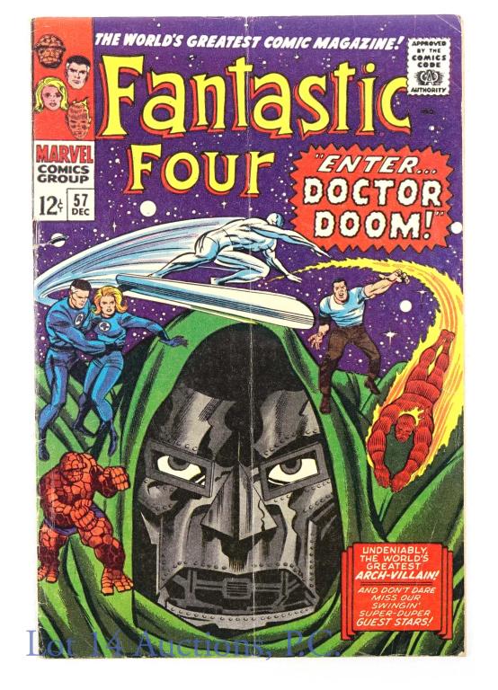 Marvel Comics Fantastic Four #57 (1966) (1 of 7)