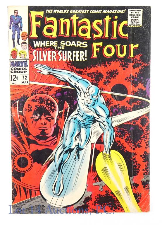 Marvel Comics Fantastic Four #72 (1968) (1 of 9)