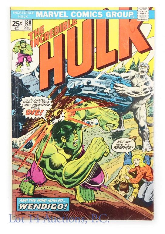 Marvel Comics The Incredible Hulk #180 (1974) (1 of 9)