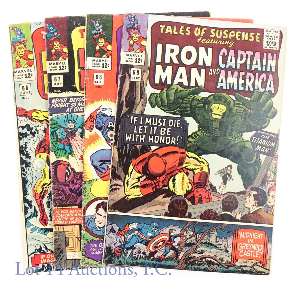 Marvel Comics Tales Of Suspense #66 #67 #68 #69 (1 of 10)