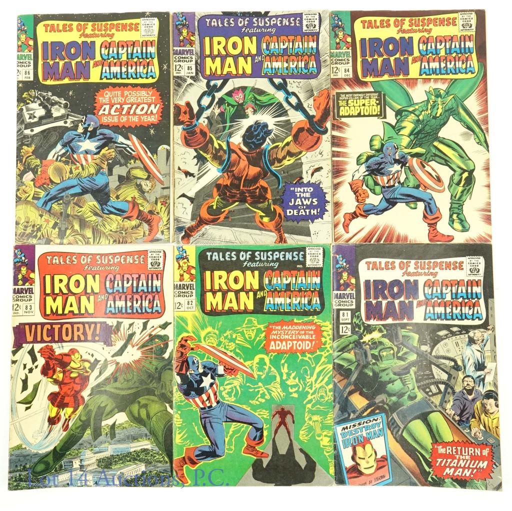 Marvel Comics Tales Of Suspense #81-86 (6) (1 of 10)