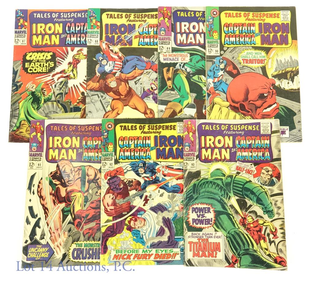 Marvel Comics Tales Of Suspense #87-93 (1967) (7) (1 of 15)