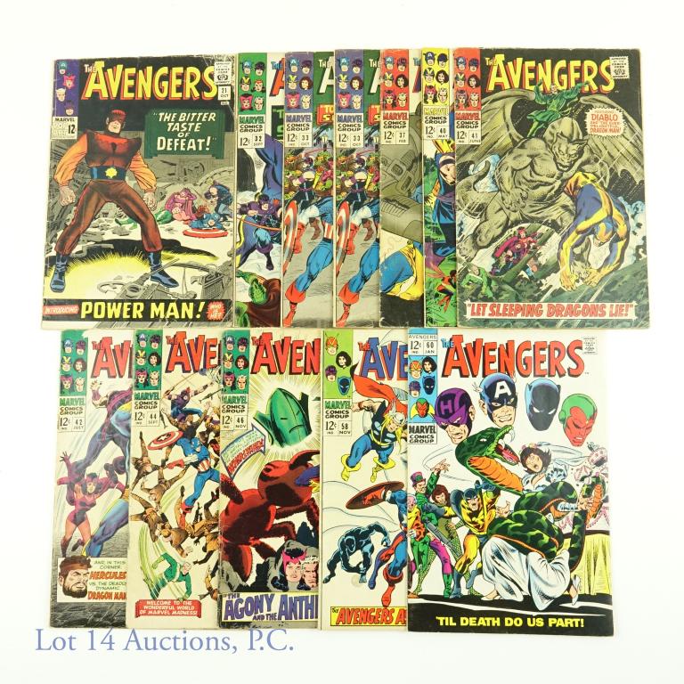 Marvel Comics The Avengers (1965-1969) (12) (1 of 16)