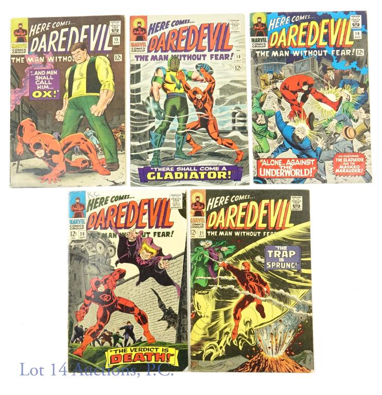 Marvel Comics Daredevil #15 #18 #19 #20 #21 (1966) (1 of 11)