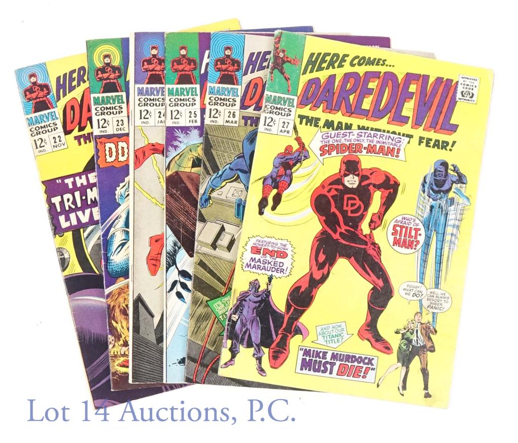 Marvel Comics Daredevil #22-27 (1966-1967) (6) (1 of 13)