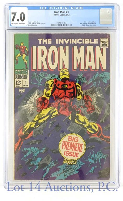 Marvel Comics Iron Man #1 (CGC 7) (1968) (1 of 5)
