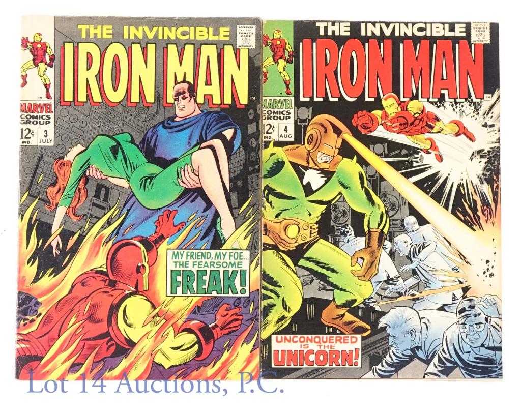 Marvel Comics Iron Man #3 #4 (1968) (1 of 7)
