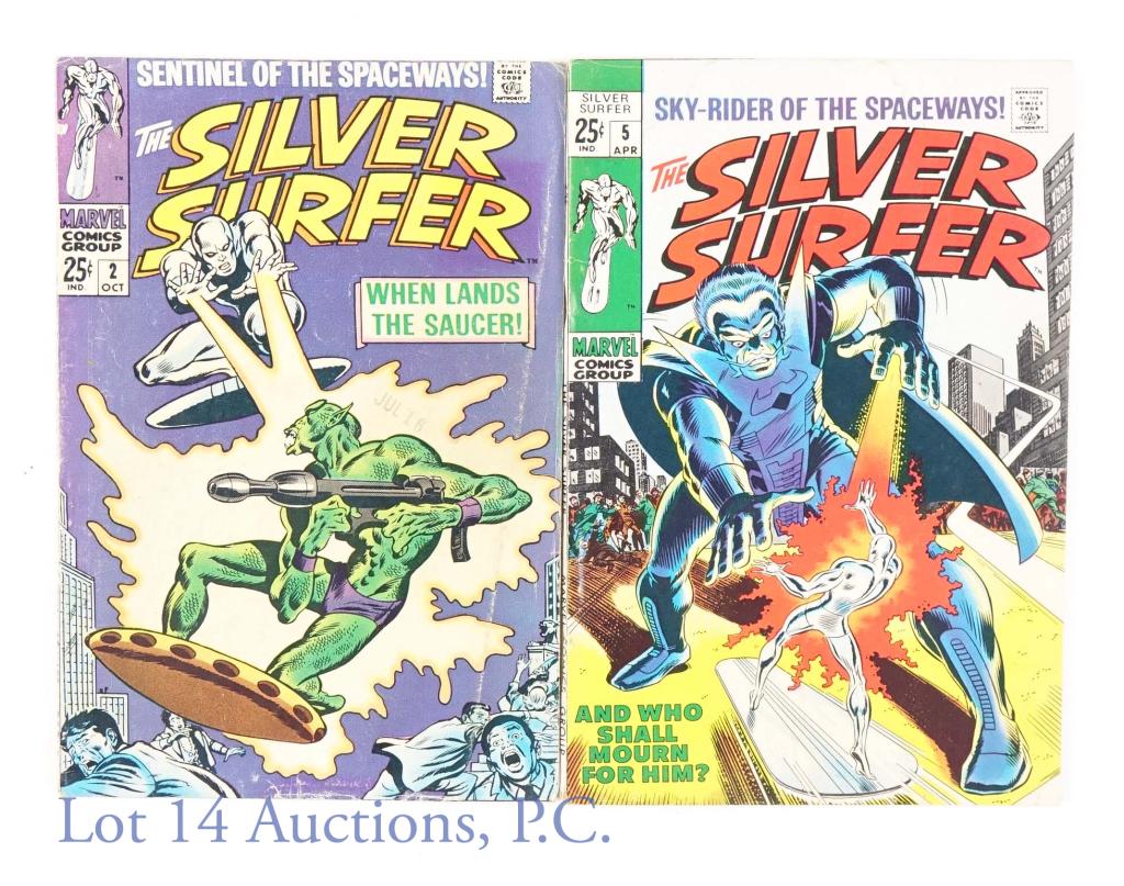 Marvel Comics The Silver Surfer #2 #5 (1968-1969) (1 of 8)