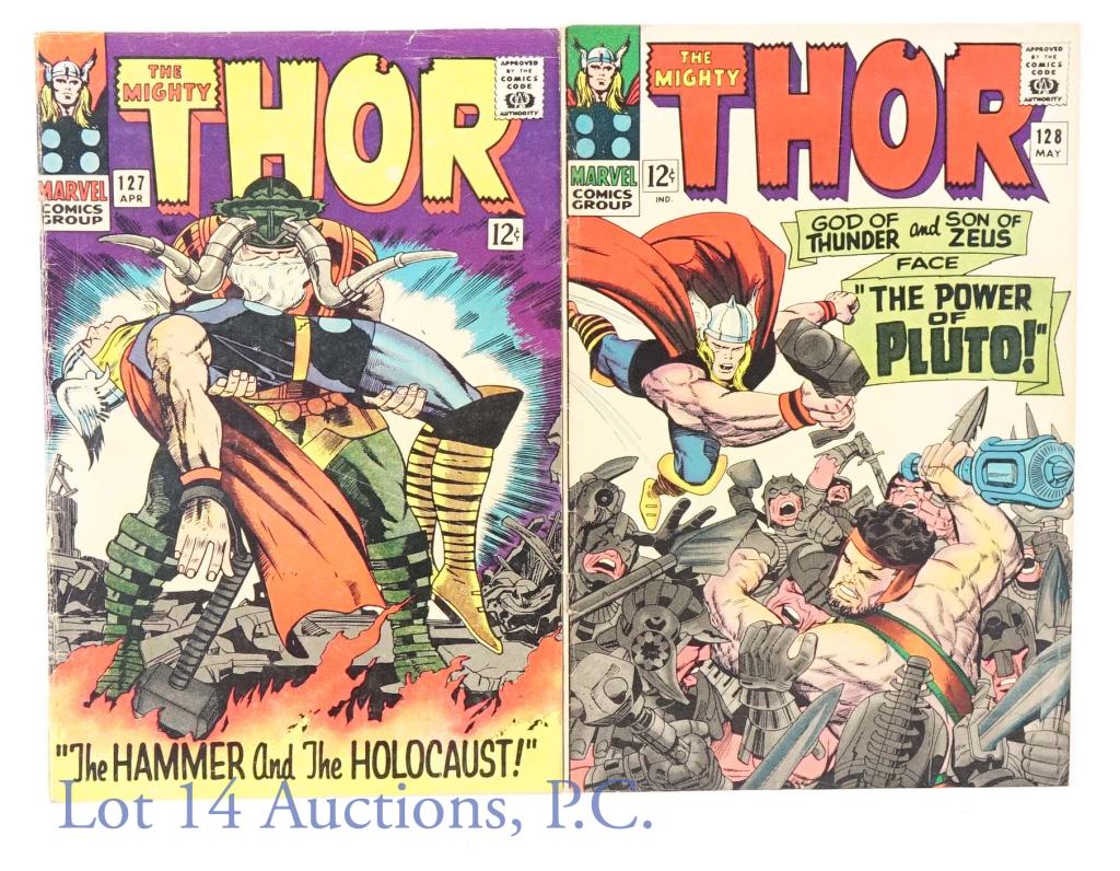 Marvel Comics The Mighty Thor #127 #128 (1966) (1 of 8)