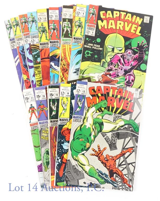 Marvel Comics Captain Marvel (1968-1970) (14) (1 of 14)