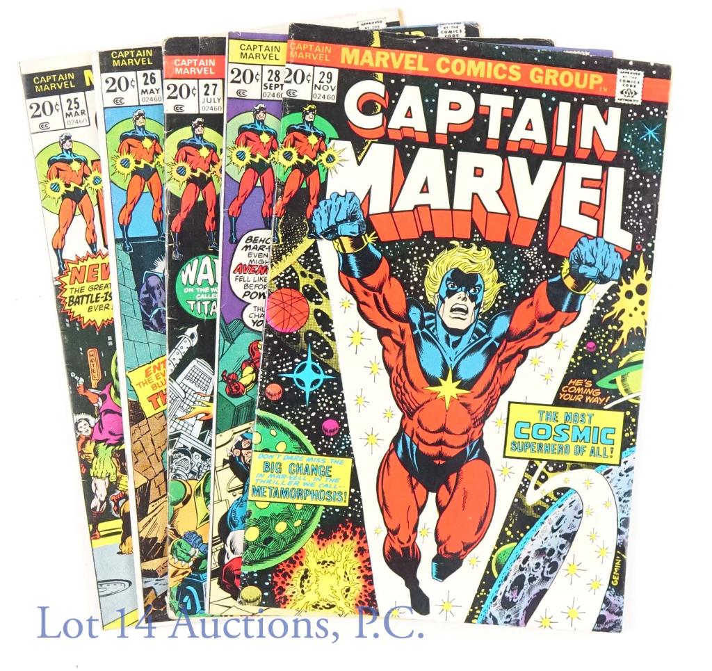 Marvel Comics Captain Marvel #25 #26 #27 #28 #29 (1 of 10)