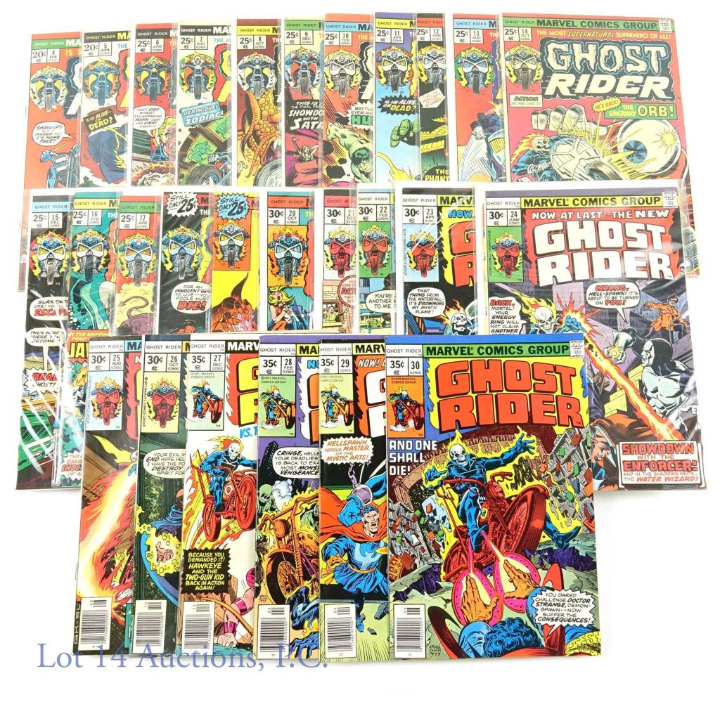 Marvel Comics Ghost Rider #4-30 (1974-1978) (27) (1 of 17)