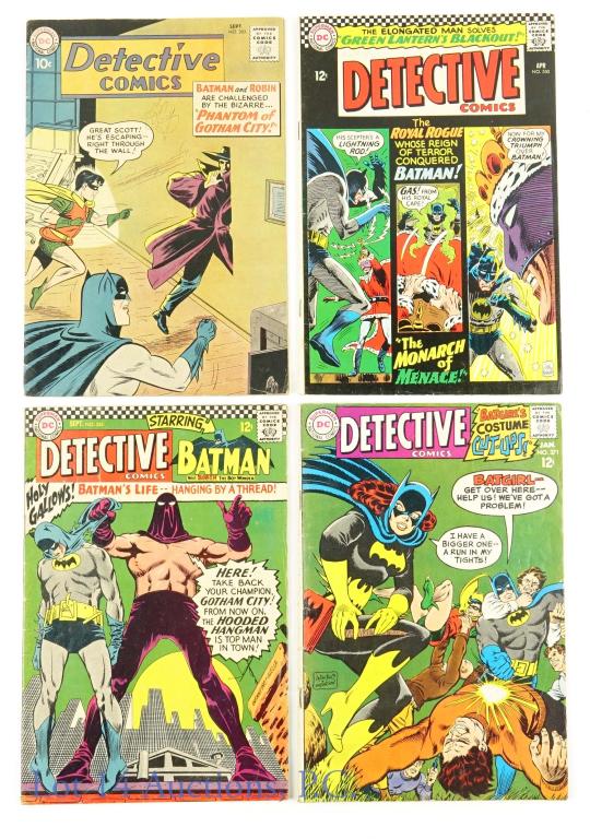 DC Comics Detective Comics #283 #350 #355 #371 (1 of 11)