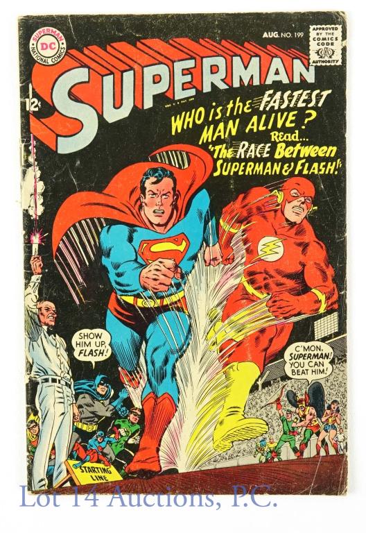 DC Comics Superman #199 (1967) (1 of 8)