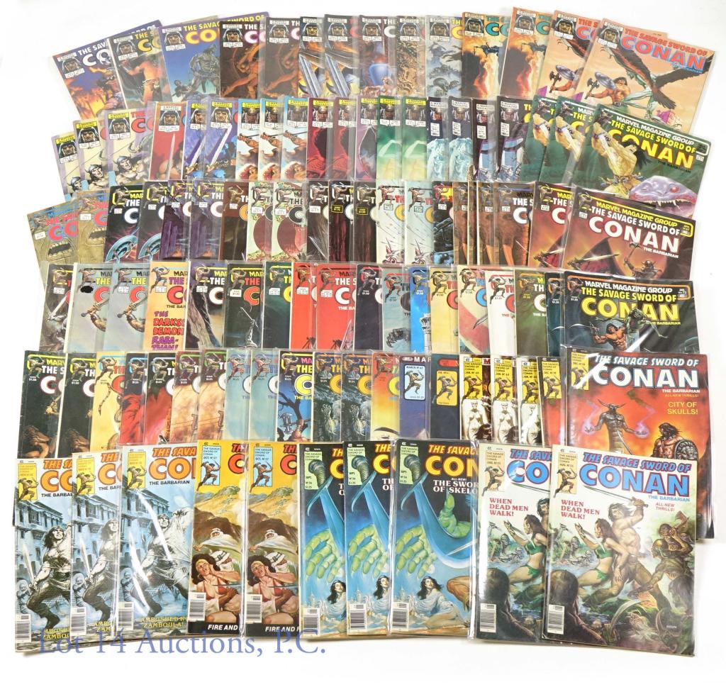 Marvel Comics The Savage Sword Of Conan (100+) (1 of 7)