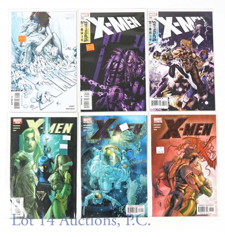 Marvel / DC Comics (X-Men / Batman) (150+) (Box T) (1 of 6)