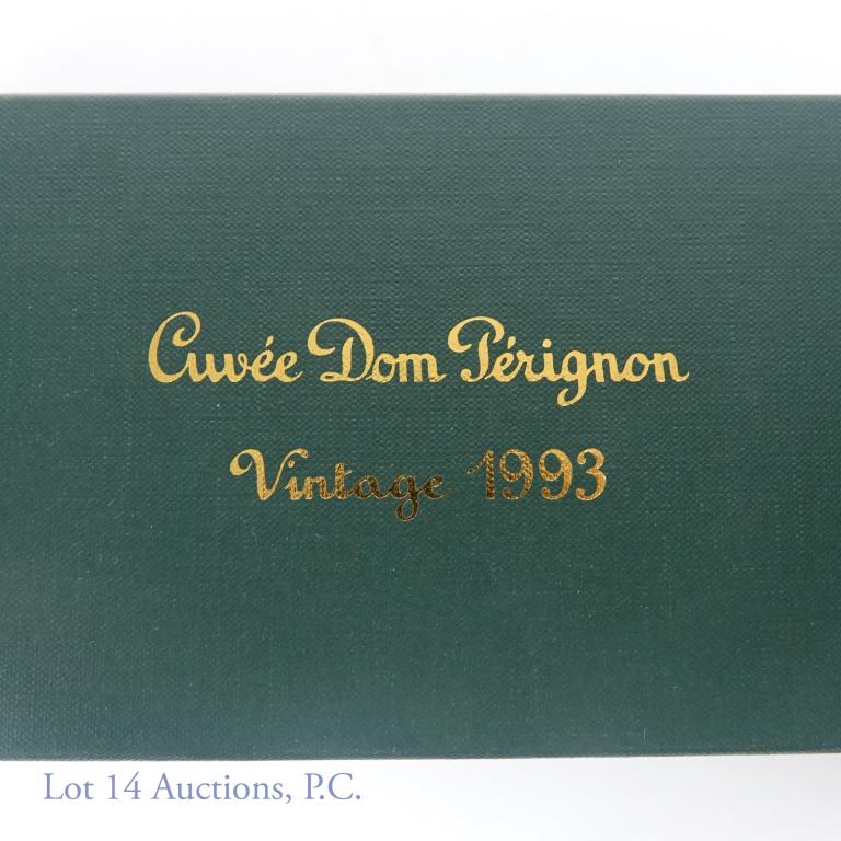 1993 Cuvee Dom Perignon Champagne (Sealed Box): 1993 Cuvee Dom Perignon. Comes sealed in its presentation box. 4.3 (1.9 kg) pounds total weight.