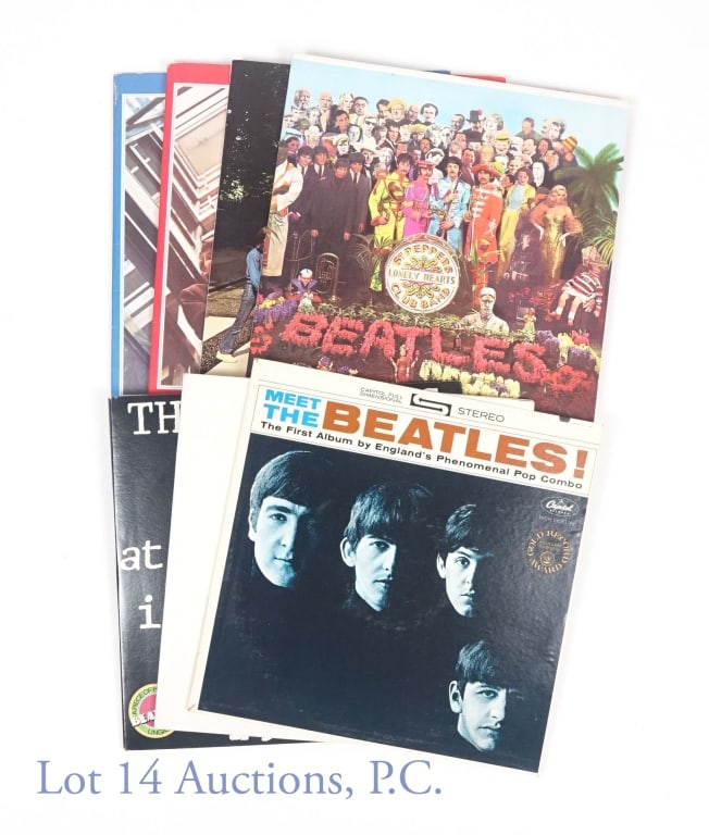 Beatles Albums (7): The Beatles Live! at the Star-Club in Hamburg, Germany; 1962 (2 LP 1977 release) *** Meet the Beatles (issued after the album went gold (today it is 5x Platinum). *** The Beatles (White Album) *** Sgt