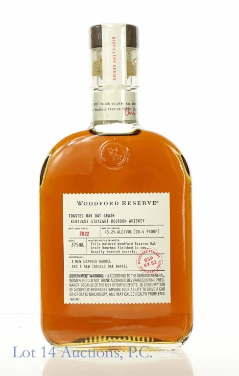 2022 Woodford Reserve Distillery Release - RARE: This bottle was only available at the distillery, and the distillery only sold it in very limited quantity and circumstances. Toasted Oak Oat Grain. Per the distiller, they will not use Oak oat grain 